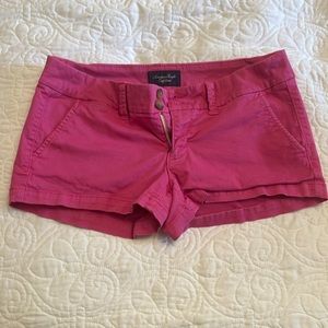 American Eagle pink shorts size 4. Stretch